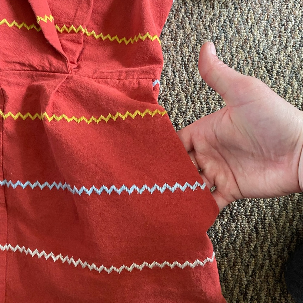 Collared Romper - Picture 6 of 7